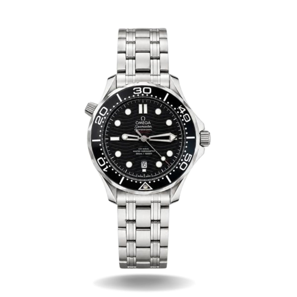 OMEGA Seamaster Master Diver  Chronometer Black Dial Watch MENS WATCH