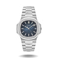 Patek Phillipe Naut Mod Steel Navy Dial