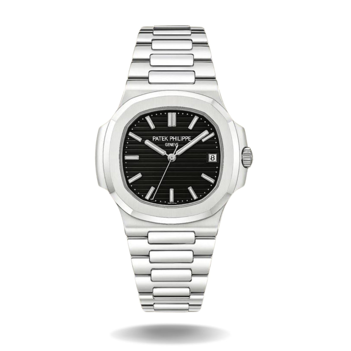 Patek Phillipe Naut Mod Steel Black DiaL