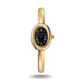 Cartier Baignoire Small Model Gold Black Roman Dial Women's Watch