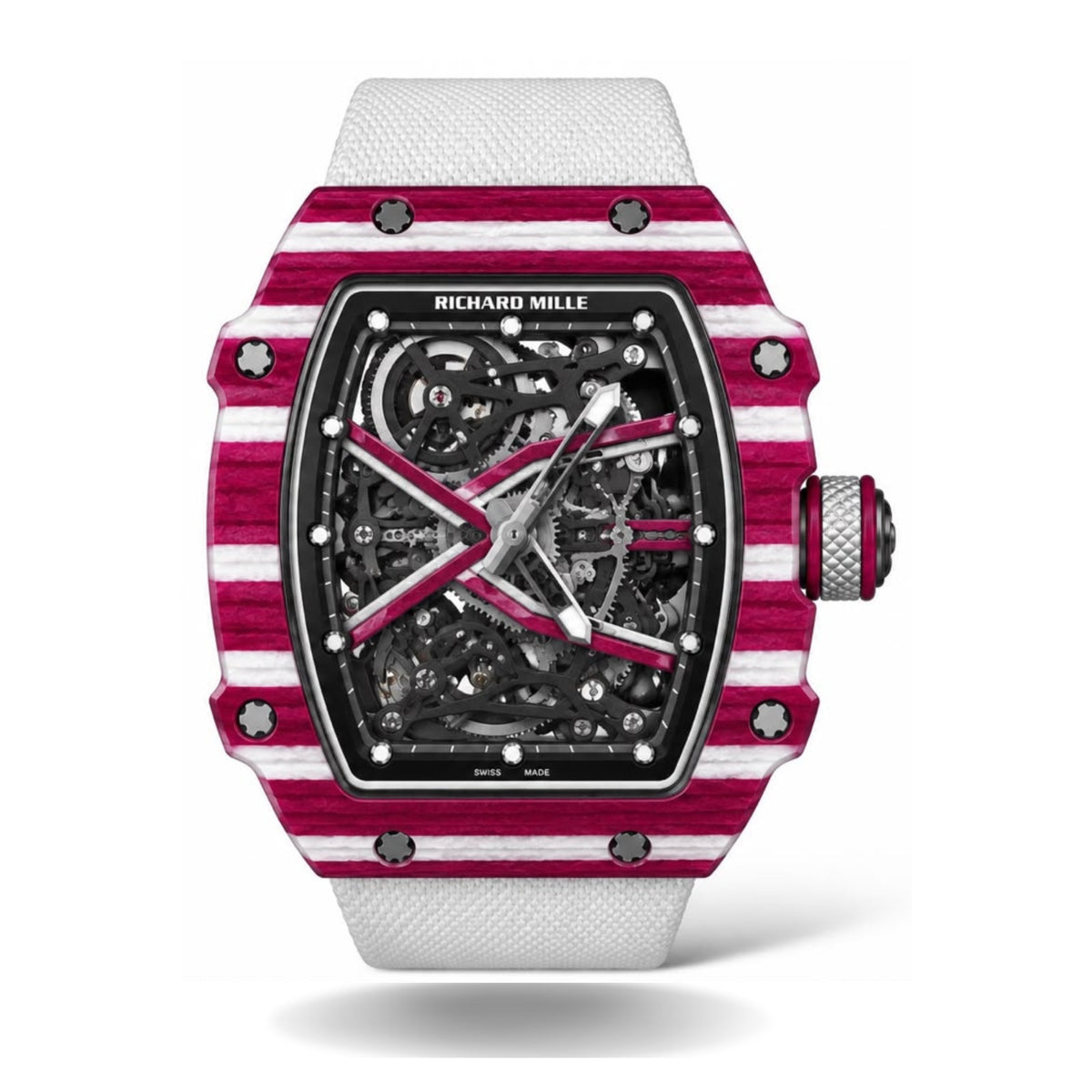 Richard Mille  Red White Quartz