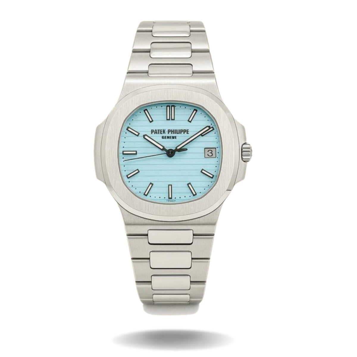 Patek Phillipe Naut Mod  Steel  Ice Blue Dial 41mm
