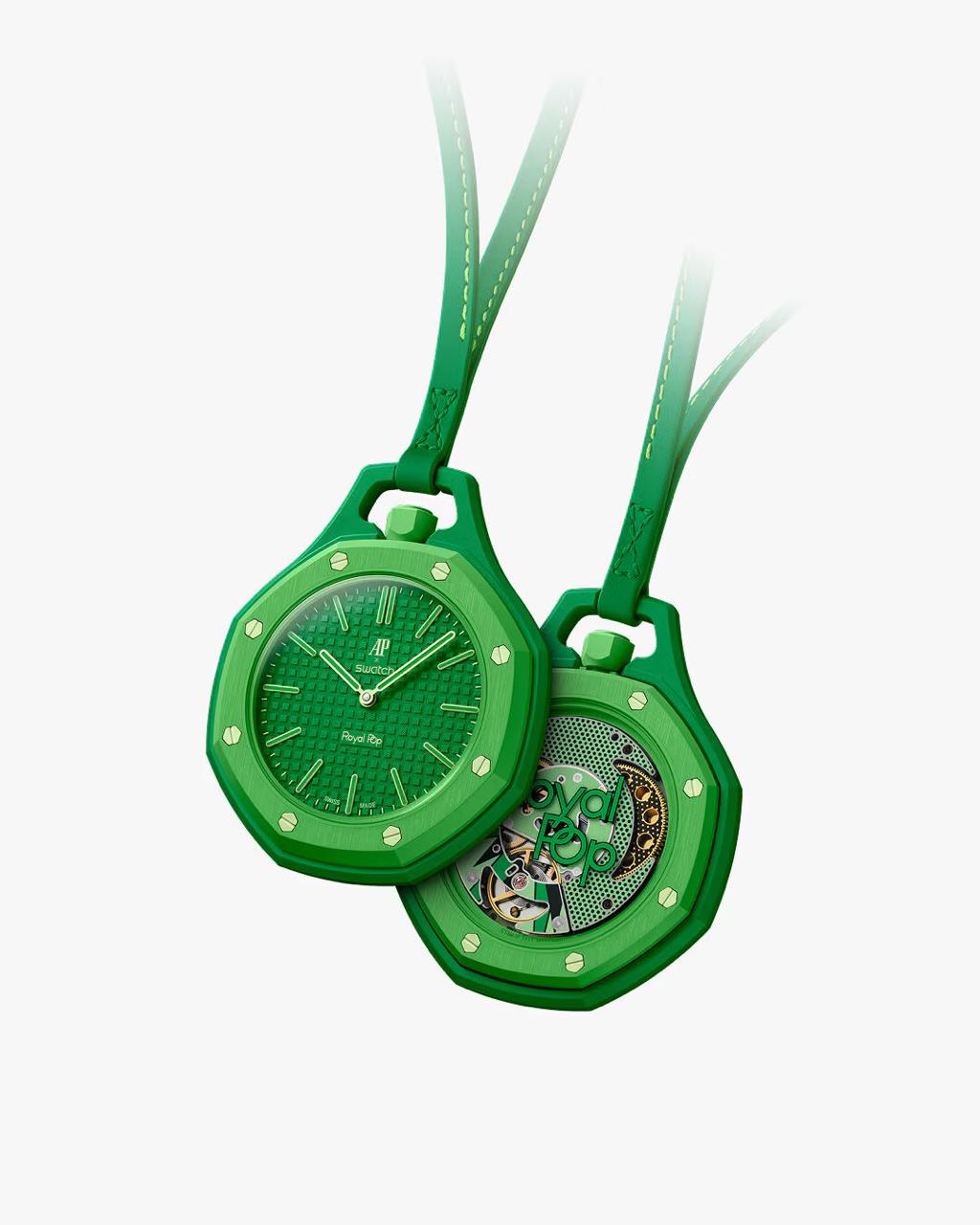 Swatch x Audemars Piguet AP Bioceramic Royal Pop Green Eight