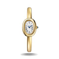 Cartier Baignoire Small Model Gold white Roman Dial Women's Watch