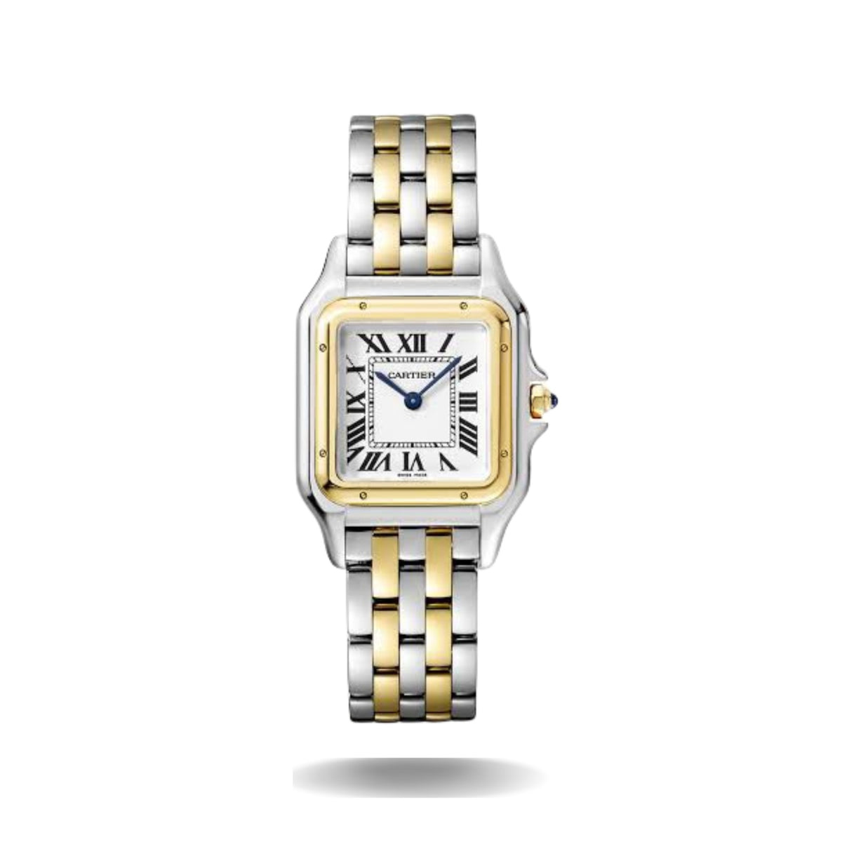 Cartier Panthere  Stainless Steel Women's Watch Gold Silver