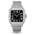 SANTOS DE CARTIER WATCH Black Dial