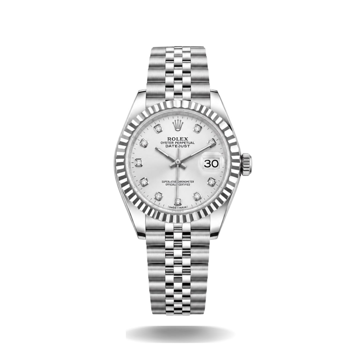 Rolex Lady Datejust  Stainless Steel Ladies Watch Silver