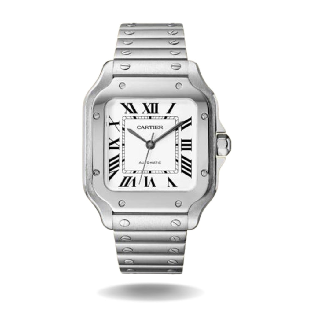 Cartier Santos De Cartier White Dial