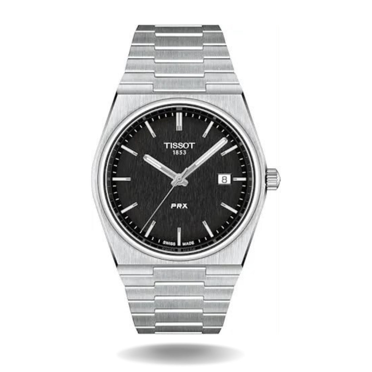 Tissot PRX Quartz  GBlack Dial SS Men's Watch