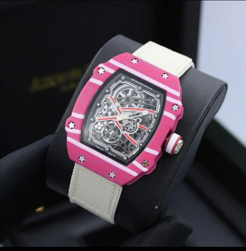Richard Mille  Red White Quartz