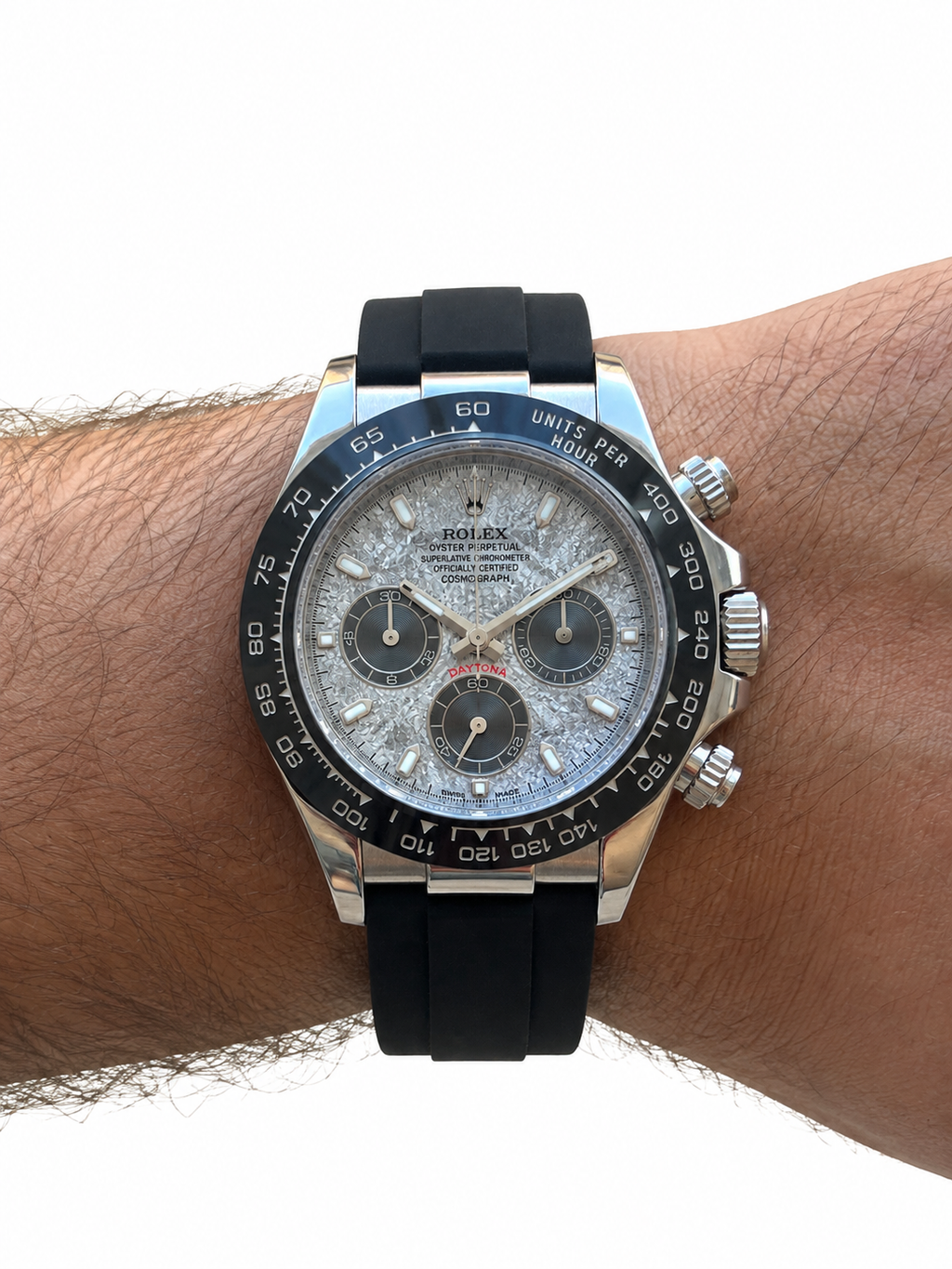 Rolex Cosmograph Daytona Silver Men