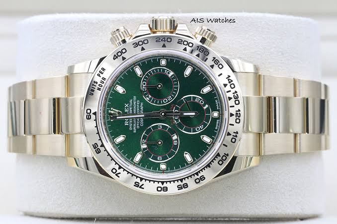 Rolex Cosmograph Daytona Oyster Green Dial Reference 126509