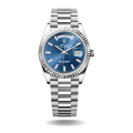 Rolex Datejust Oyster Oystersteel Blue Dial watch men