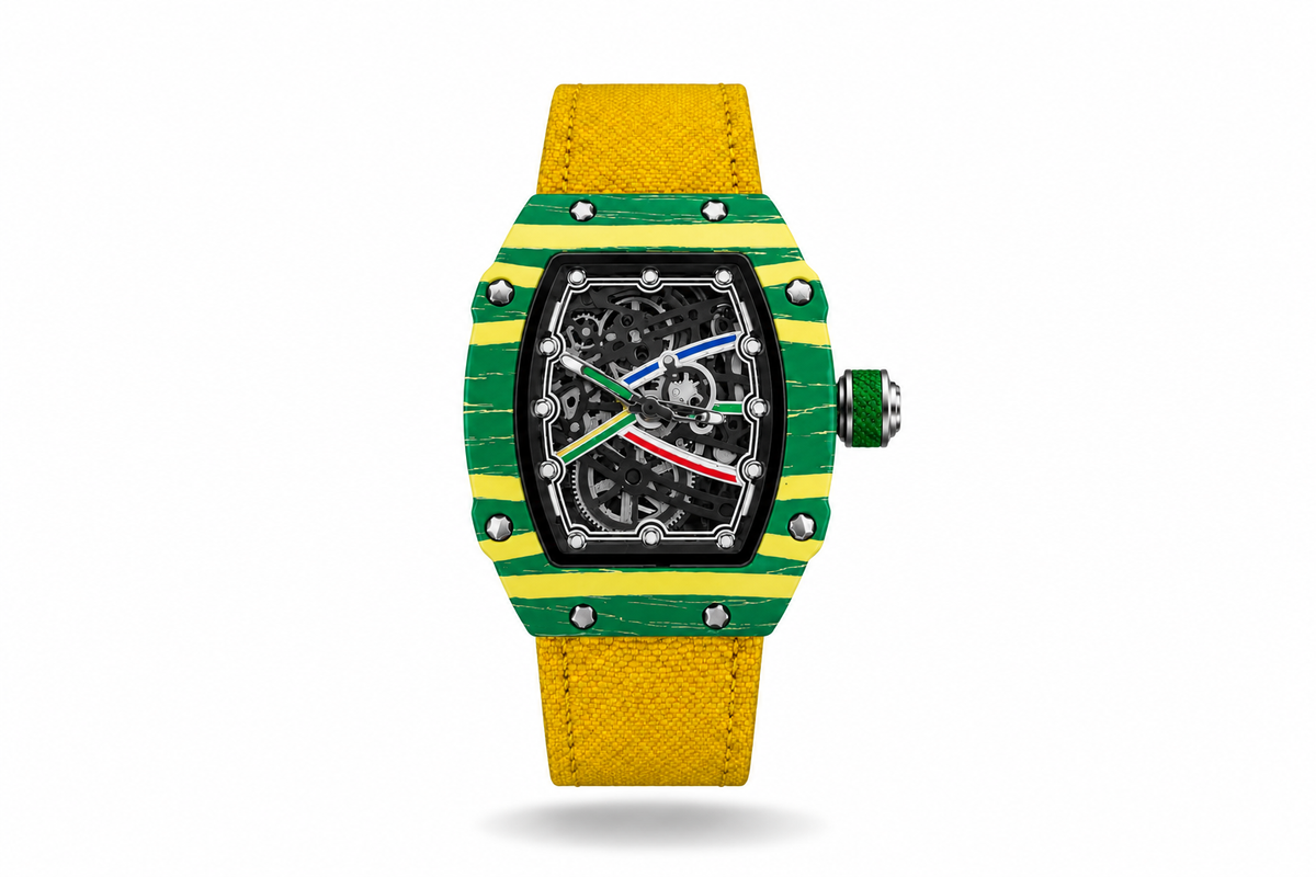 Richard Mile Yellow Strap