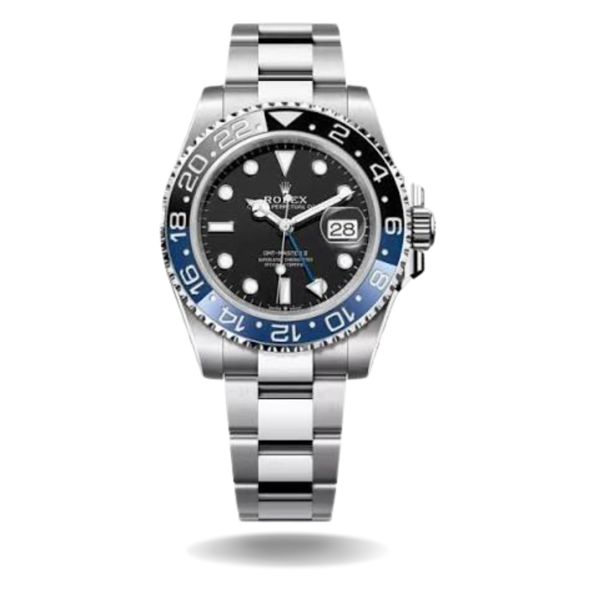 Rolex  GMT-Master II 126710BLNR "Batman" Oyster Blue/Black Bezel Steel Watch Men