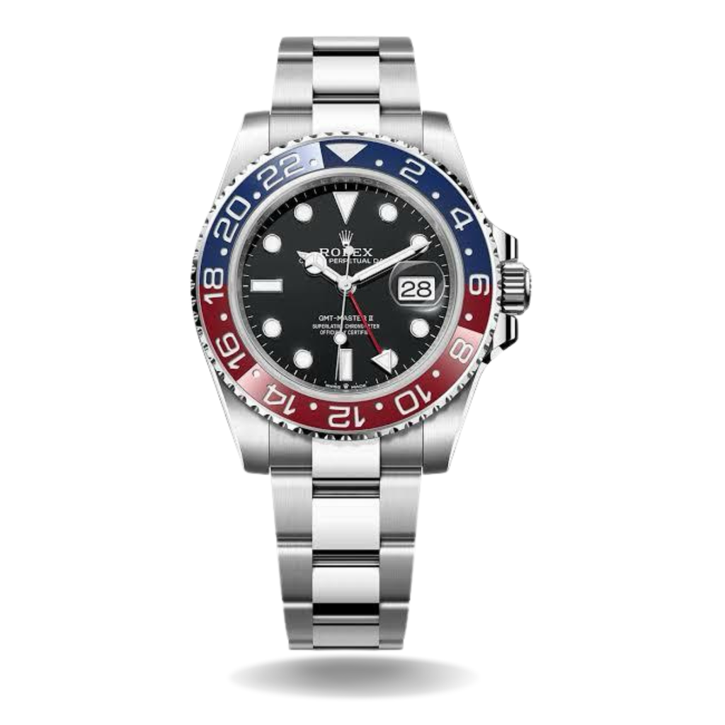 Rolex GMT-Master II "Pepsi" Black Dial Steel Men Watch