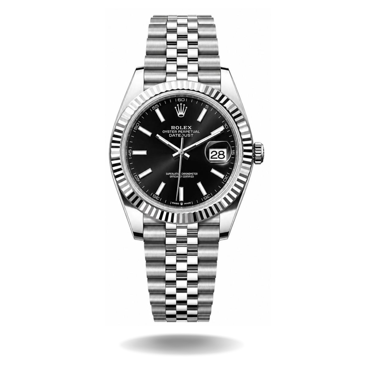 Rolex Datejust Stainless Steel black Dial watch