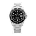Rolex Submariner  Stainless Steel Date Watch - Black Dial