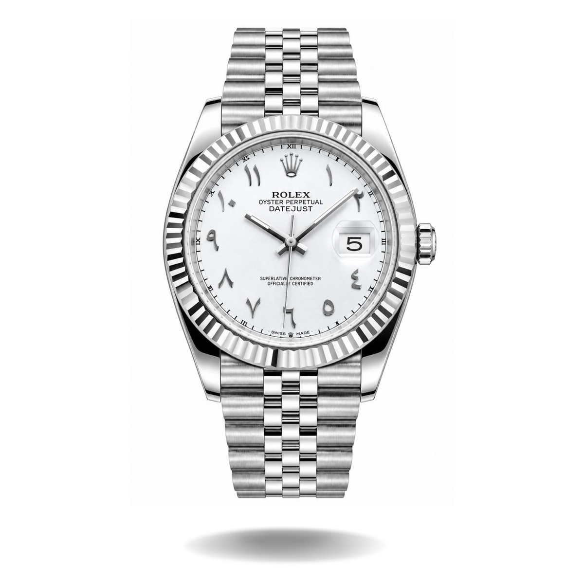 Rolex Datejust  Stainless Steel White Dial
